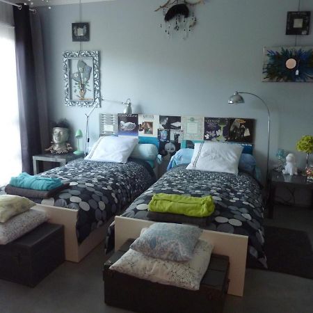 Bed and Breakfast Loft Atypique Villeneuve-de-Rivière Exteriér fotografie