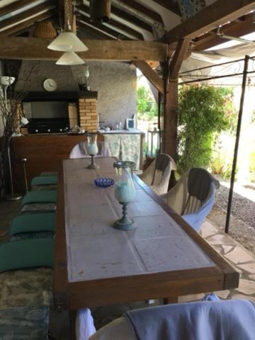 Bed and Breakfast Loft Atypique Villeneuve-de-Rivière Exteriér fotografie