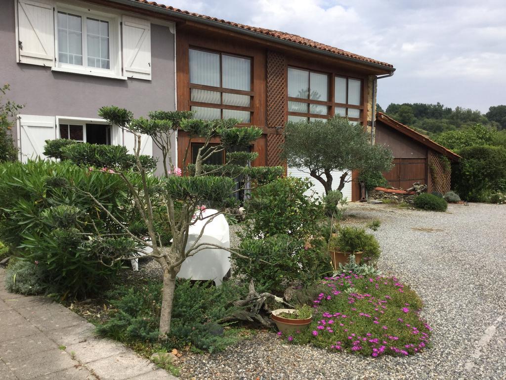 Bed and Breakfast Loft Atypique Villeneuve-de-Rivière Exteriér fotografie